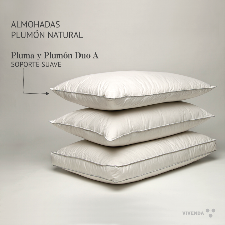 Almohada Pluma-Plumón Duo A